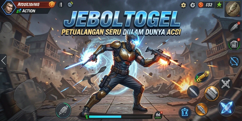 Antarmuka permainan JEBOLTOGEL yang penuh aksi dan menarik.