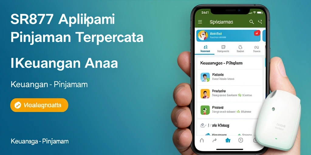 Tampilan antarmuka aplikasi SR877 yang ramah pengguna.